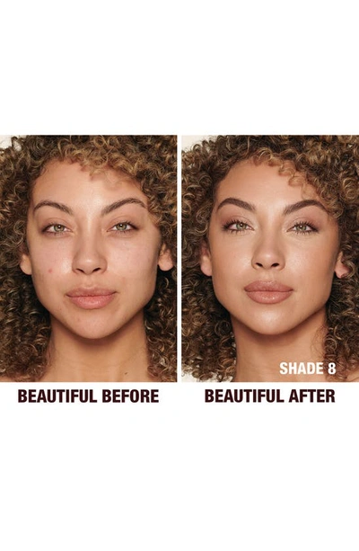 Charlotte Tilbury Beautiful Skin Medium To Full Coverage Radiant Concealer With Hyaluronic Acid 8 0.25 oz / 7.2 G