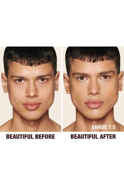 Charlotte Tilbury Beautiful Skin Medium To Full Coverage Radiant Concealer With Hyaluronic Acid 7.5 0.25 oz / 7.2 G