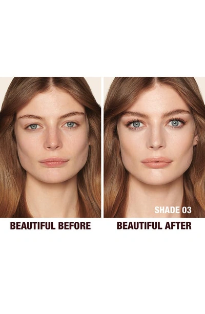 Charlotte Tilbury Beautiful Skin Medium To Full Coverage Radiant Concealer With Hyaluronic Acid 3 0.25 oz / 7.2 G