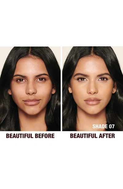 Charlotte Tilbury Beautiful Skin Medium To Full Coverage Radiant Concealer With Hyaluronic Acid 7 0.25 oz / 7.2 G