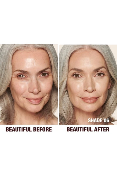 Charlotte Tilbury Beautiful Skin Medium To Full Coverage Radiant Concealer With Hyaluronic Acid 6 0.25 oz / 7.2 G