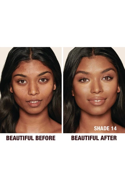 Charlotte Tilbury Beautiful Skin Medium To Full Coverage Radiant Concealer With Hyaluronic Acid 14 0.25 oz / 7.2 G