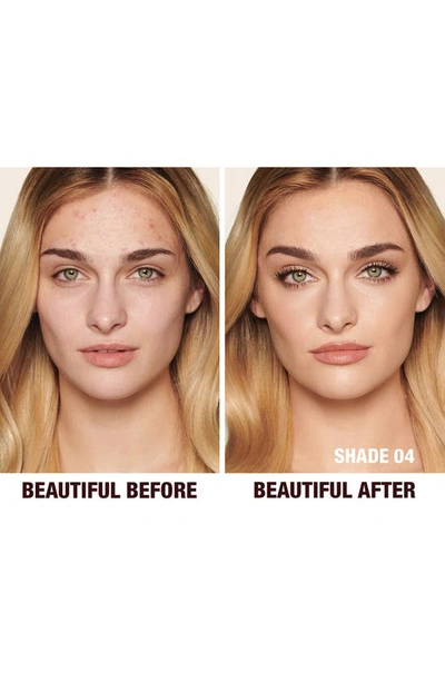 Charlotte Tilbury Beautiful Skin Medium To Full Coverage Radiant Concealer With Hyaluronic Acid 4 0.25 oz / 7.2 G
