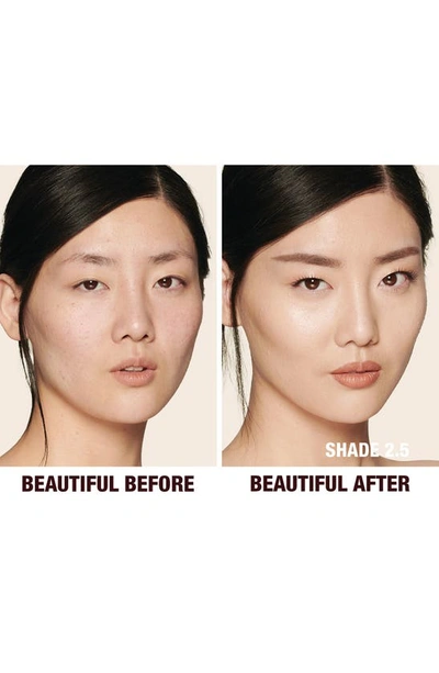 Charlotte Tilbury Beautiful Skin Medium To Full Coverage Radiant Concealer With Hyaluronic Acid 2.5 0.25 oz / 7.2 G