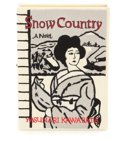 Olympia Le-tan Snow Country Book Clutch