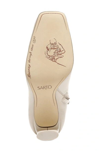 Shop Sarto By Franco Sarto Flexa Comfort Leather Bootie In Pale Oak