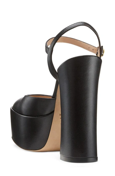 Stuart Weitzman Skyhigh Platform Pumps In Black
