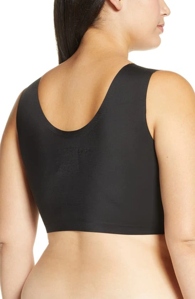 True & Co. True & Co . True Body Lift + Scoop Neck Wireless Bra In Black