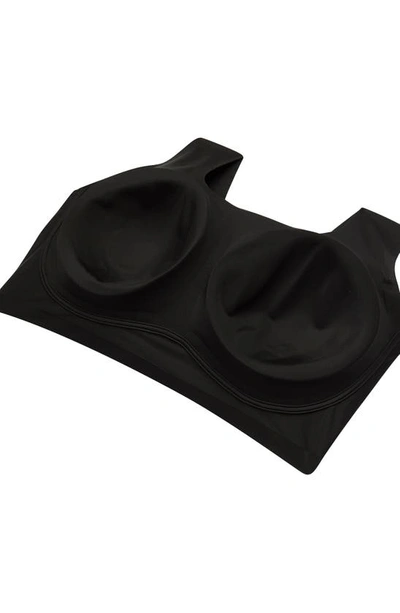 True & Co. True & Co . True Body Lift + Scoop Neck Wireless Bra In Black