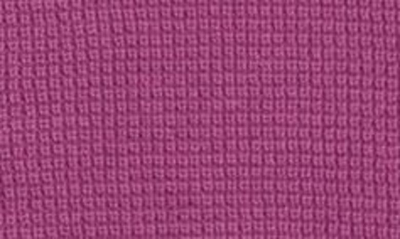 Shop Treasure & Bond Cotton Thermal Stitch Sweater In Purple Gem