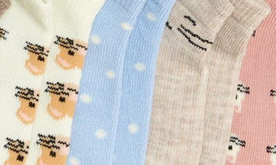 Shop Tucker + Tate Kids' Assorted 6-pack Low Cut Socks In Tiny Pets Pack