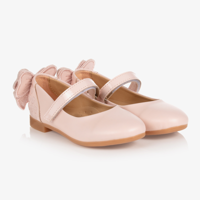 Shop Caramelo Girls Pink Ballerina Shoes