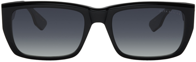 Shop Dita Black Alican Sunglasses In Black W/ Grey To Cle