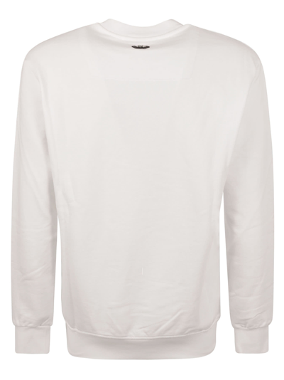 Shop Philipp Plein Logo Print Sweatshirt In White