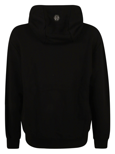 Shop Philipp Plein Hoodie Sweatshirt In Black