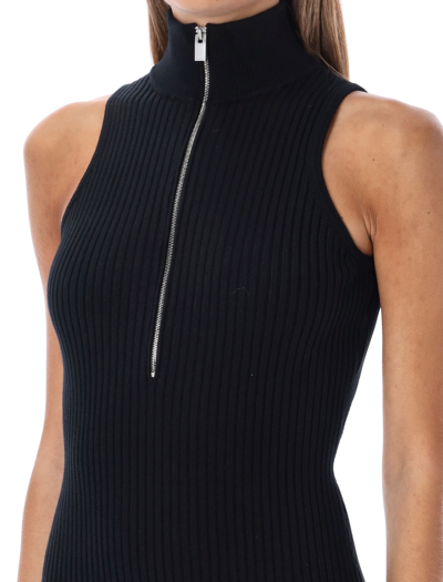 Shop Alyx Knit Zip Dress In Black
