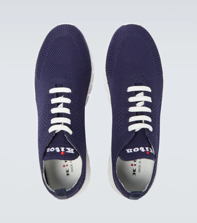 Shop Kiton Lace-up Sock Sneakers In 0