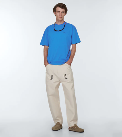 印花棉质针织T恤