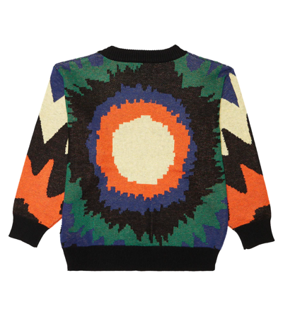 Molo Bello Cotton And Wool Sweater In Happy Smile