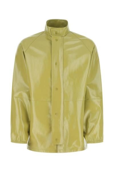 Prada Pistachio Green Nappa Leather Jacket Nd Uomo L | ModeSens