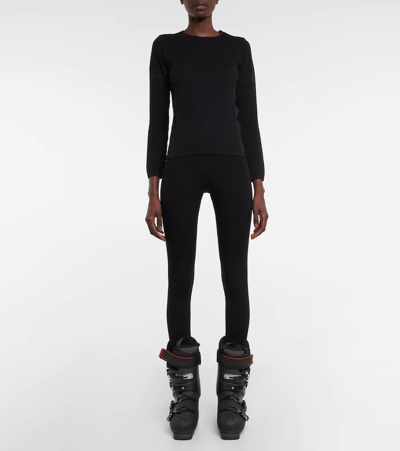 Fusalp Jessy Crewneck Sweater In Noir
