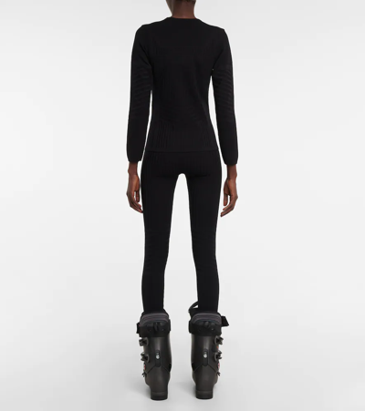 Fusalp Jessy Crewneck Sweater In Noir