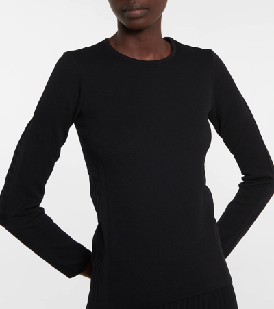 Shop Fusalp Jessy Crewneck Sweater In Noir