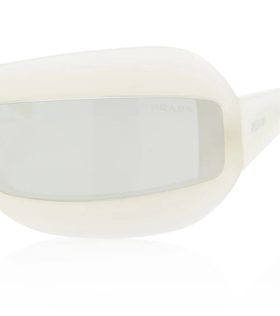 Prada Acetate Sunglasses In 0