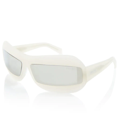 Prada Acetate Sunglasses In 0