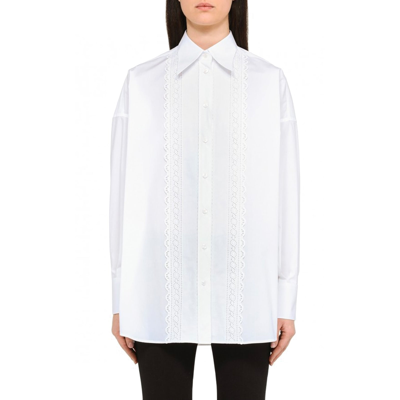 Shop Dolce & Gabbana Cotton Shirt In White