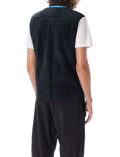Shop Patagonia Classic Retro-x® Fleece Vest In Black Blu