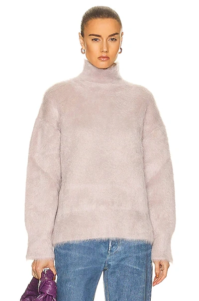 Shop Bottega Veneta Knit Sweater In Mushroom