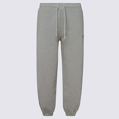 Shop Ami Alexandre Mattiussi Grey Cotton Track Pants