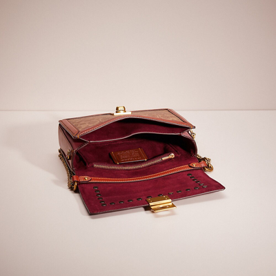Coach Upcrafted Hutton Shoulder Bag In Colorblock Signature Canvas In ...