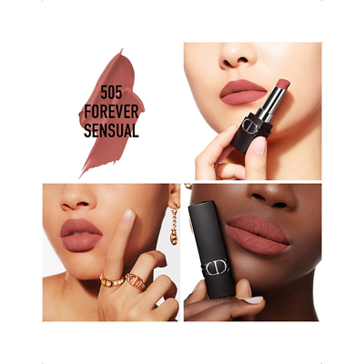 Shop Dior Rouge  Forever Lipstick 3.2g In 505 Forever Sensual