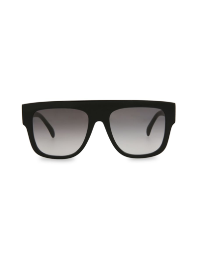 Shop Alaïa Women's 54mm Square Sunglasses In Black
