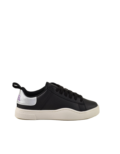 Shop Diesel Shoes Women's Black Sneakers