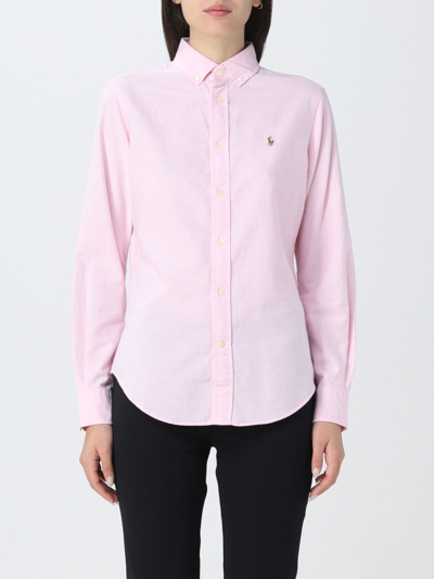 Shop Polo Ralph Lauren Shirt  Women In Pink
