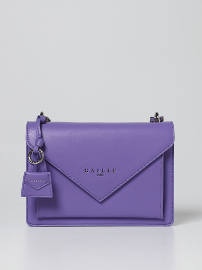 Shop Gaelle Paris Shoulder Bag Gaëlle Paris Woman In Violet