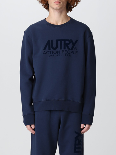 Shop Autry Sweatshirt  Men In Blue