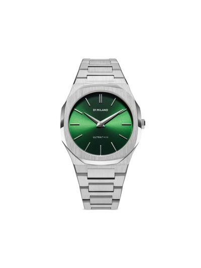 D1 Milano Mod. Ultra Thin Petite Moss In Grün