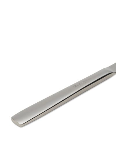 Dolce & Gabbana Inox Flatwear Cutlery Four-piece-set In Silber