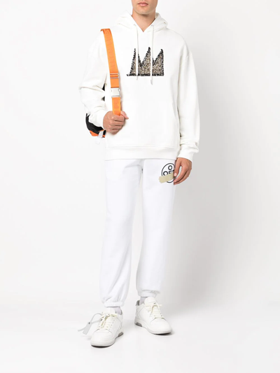 God's Masterful Children All Hail The King Hoodie In Weiss