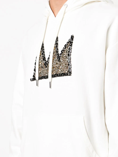 God's Masterful Children All Hail The King Hoodie In Weiss