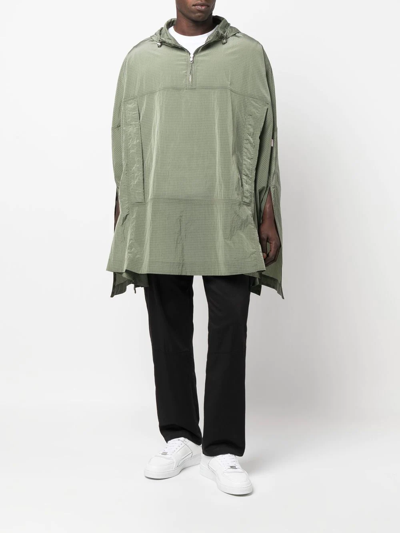 Orlebar Brown Man Cape Military Green Size Onesize Polyamide In Green