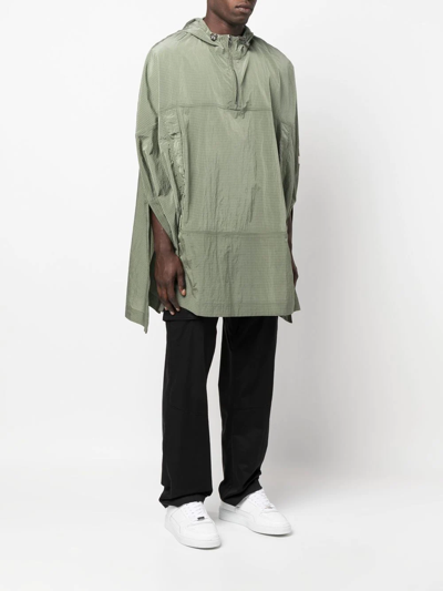 Orlebar Brown Man Cape Military Green Size Onesize Polyamide In Green