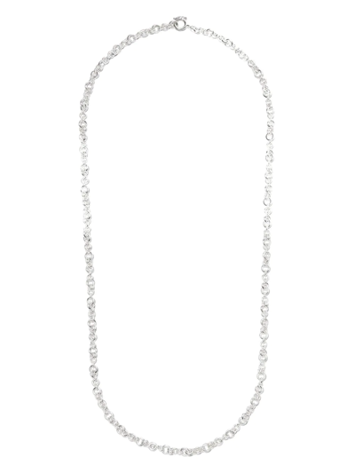 Shop Spinelli Kilcollin Sterling Silver Rolo-chain Necklace In Silber