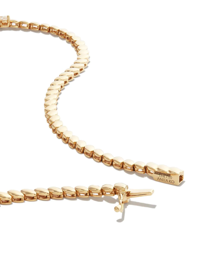Shop Anita Ko 18kt Yellow Gold Diamond Necklace