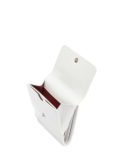 Off-white Quote-motif Jitney Wallet In White