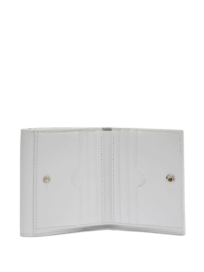 Off-white Quote-motif Jitney Wallet In White